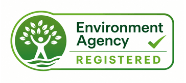 Registered waste carrier logo