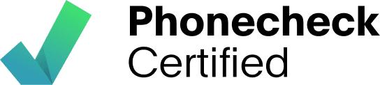 Phonecheck certified devices logo