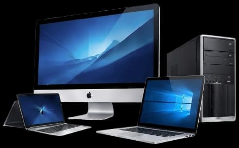 Refurbished monitors, laptops and desktop computers