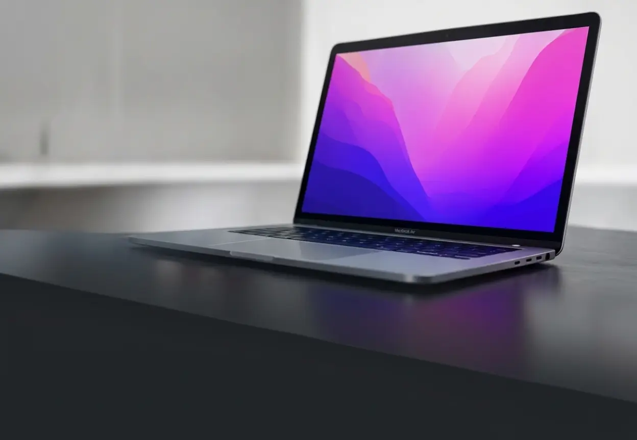 Refurbished MacBook Pro on a desk